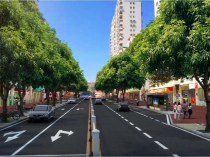 山东济宁任城大道道路改造工程
